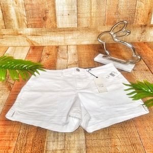 Sanctuary | Field Utility White Cotton Shorts